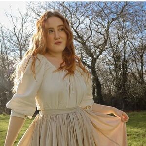 Vetch & Clover Peasant Blouse Size L